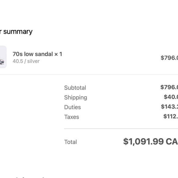 Brand New Suzanne Rae Silver 70's Low Sandal - Picture 8 of 8